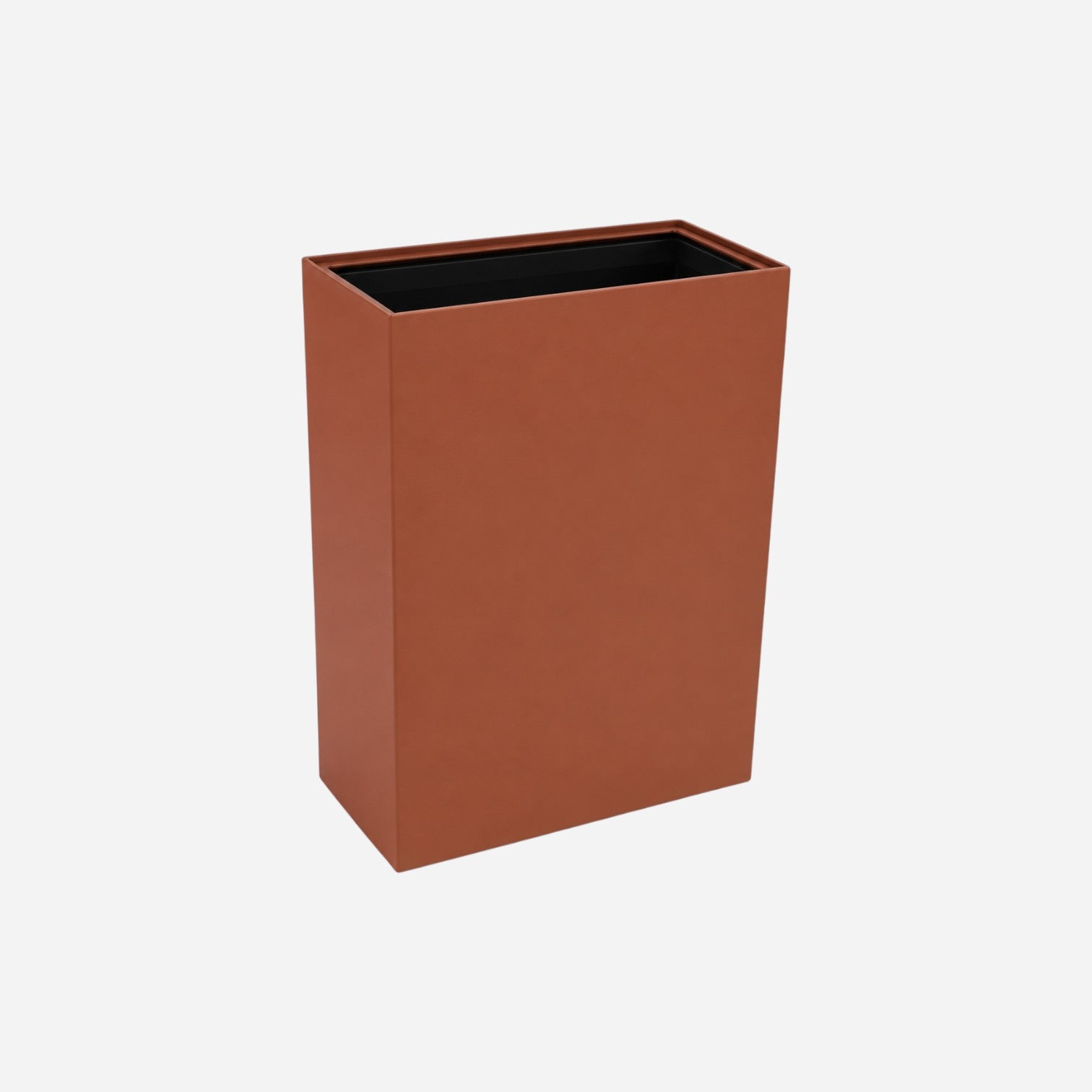 Addo Shop Design Collection rectangular terracotta planter, 60x30x80cm, modern minimalist indoor or outdoor pot.