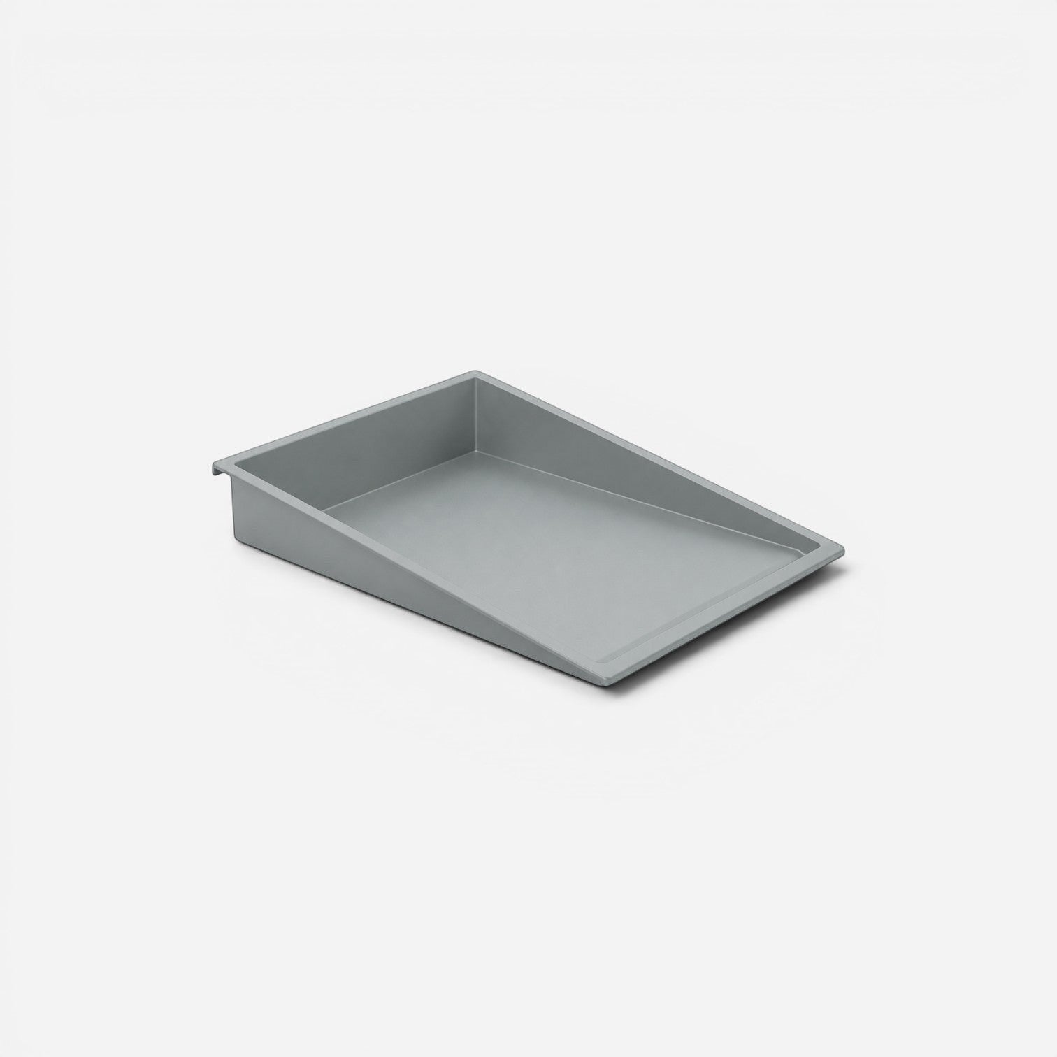 Addo Shop grey landscape Desk-Up letter tray for office document organization on a white background.