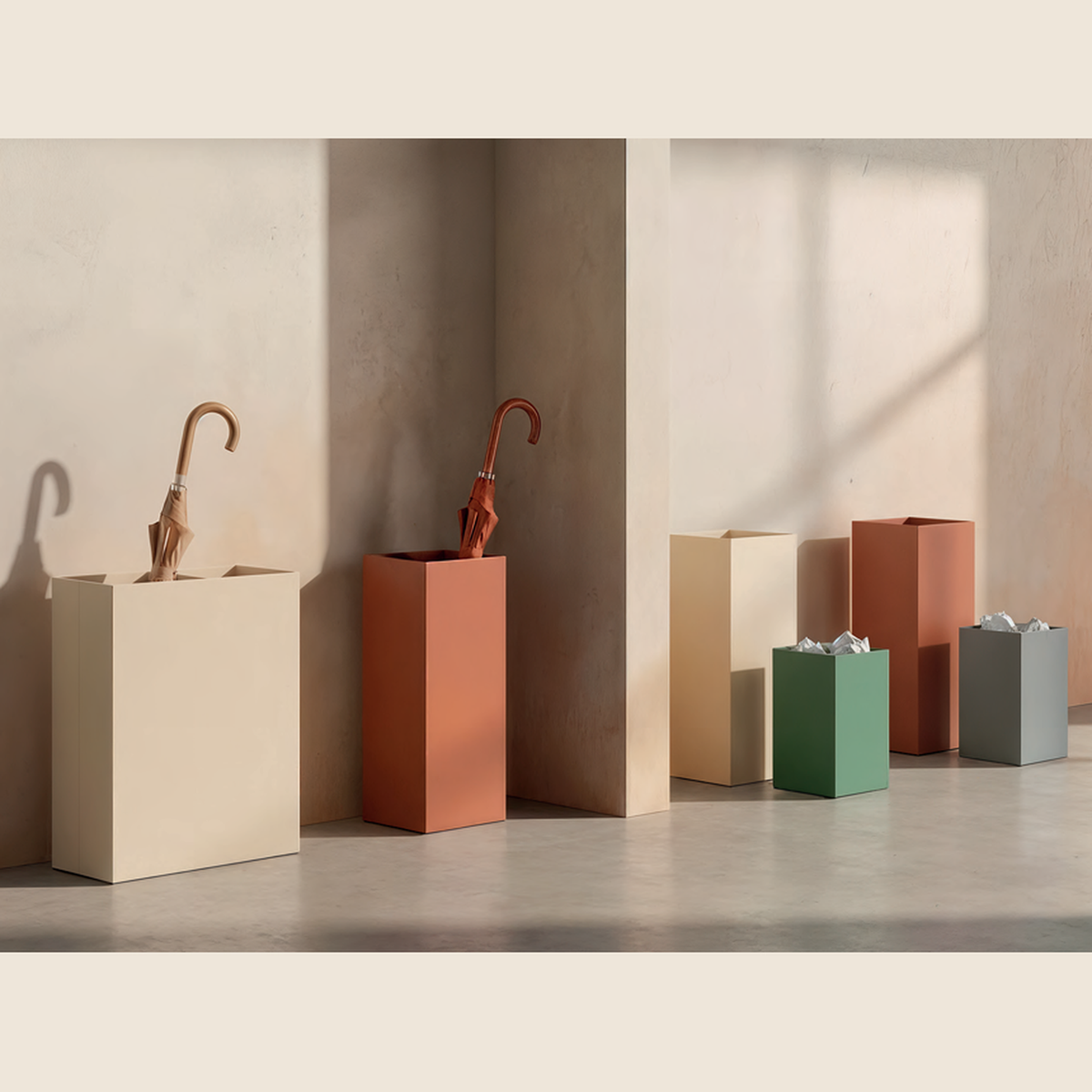 Design Collection Çöp Kovalı Şemsiyelik – 20L